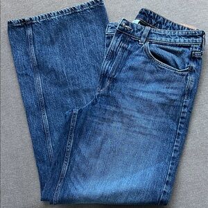 H&M &Denim Wide Leg Jeans- Size 12